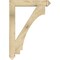 Ekena Millwork Imperial Arts & Crafts Rough Sawn Bracket, Douglas Fir, 4"W x 28"D x 40"H BKT04X28X40IMP03RDF - alternate 4